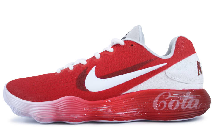 Nike Nike Hyperdunk 2017 Low Xi Chu Manufacturing Slip Resistant Low top Basketball Shoes Men's Red White