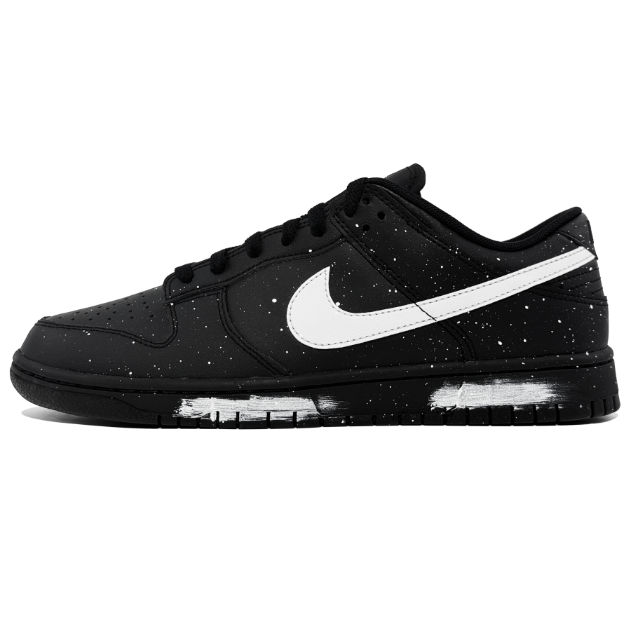Nike Nike Dunk Abrasion Resistant Low top Skateboard Shoes Men's Black White