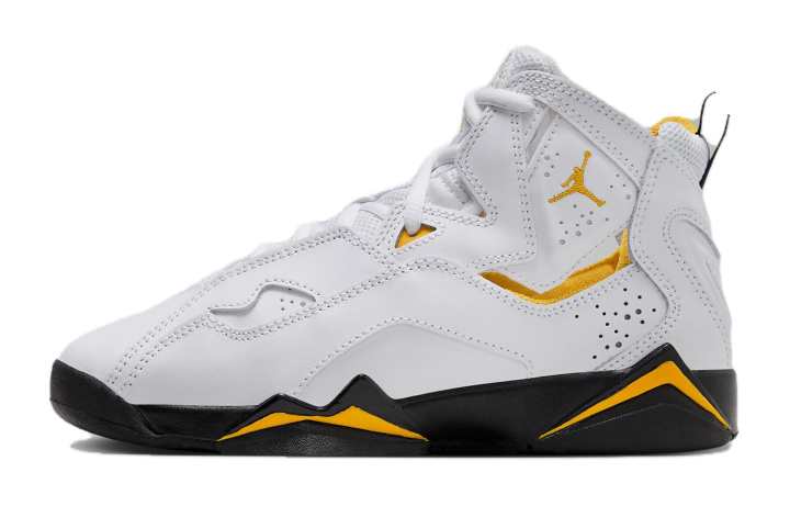 Jordan Air Jordan True Flight 'White Yellow Ochre' Gs