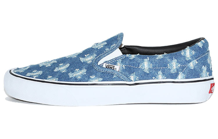 Vans Slip-On Supreme x Slip-On Vans 'Blue Hole Punch Denim'