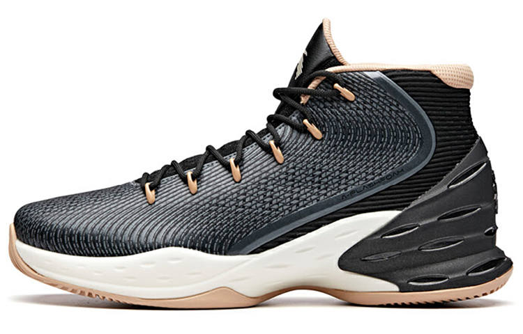 Anta Speedy Decision Comfortable Basketball Shoes Men's Black Gray