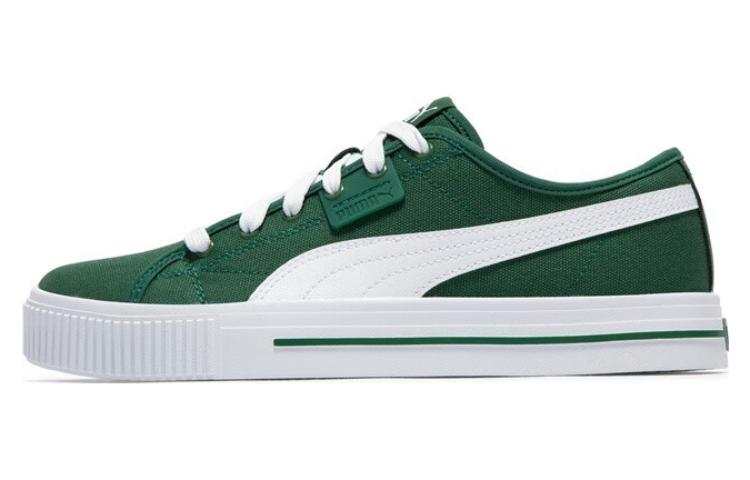 PUMA Ever FS CV Cushioning Abrasion Resistant Low top Skateboard Shoes Unisex Green White