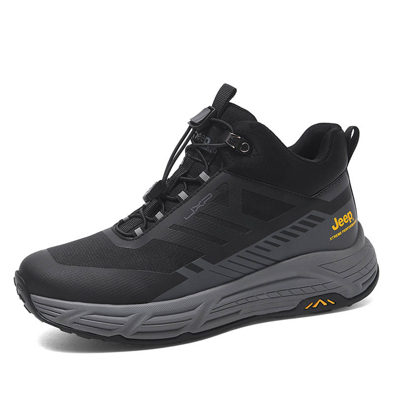 Jeep Synthetic Leather Mid top Mountaineering Shoes Men's
