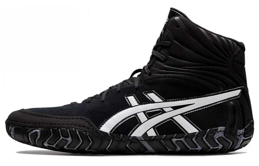 ASICS ASICS Aggressor 5 Comfortable Training Shoes Men's Black White