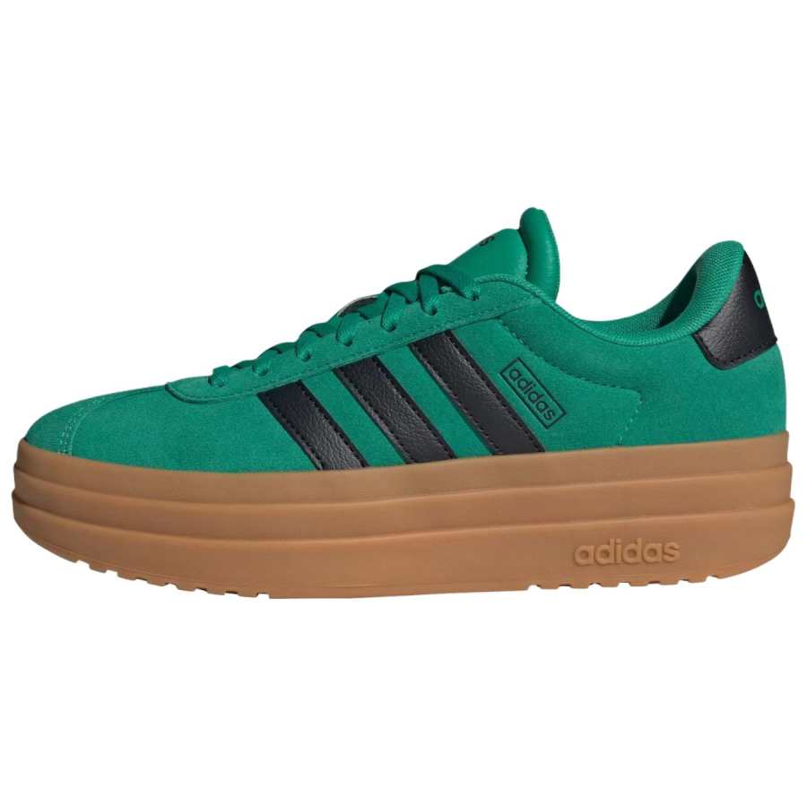 Adidas Adidas VL Court Bold Abrasion Resistant Abrasion Resistant Low top Skateboard Shoes Women's Green