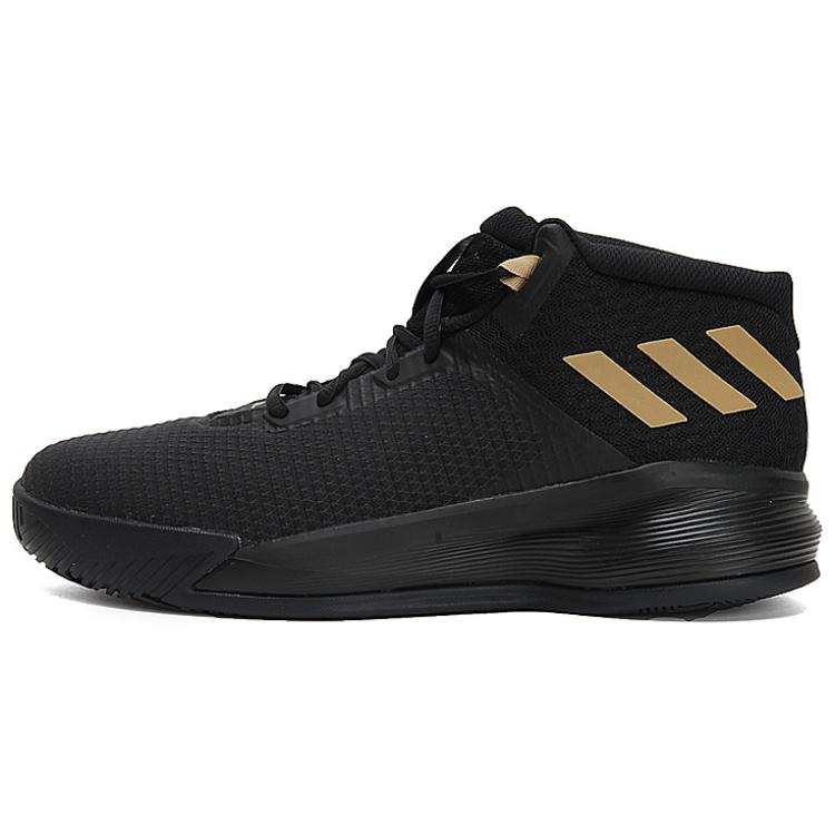 Adidas Adidas D Lillard Brookfield Slip Resistant Abrasion Resistant Mid top Basketball Shoes Men's Black