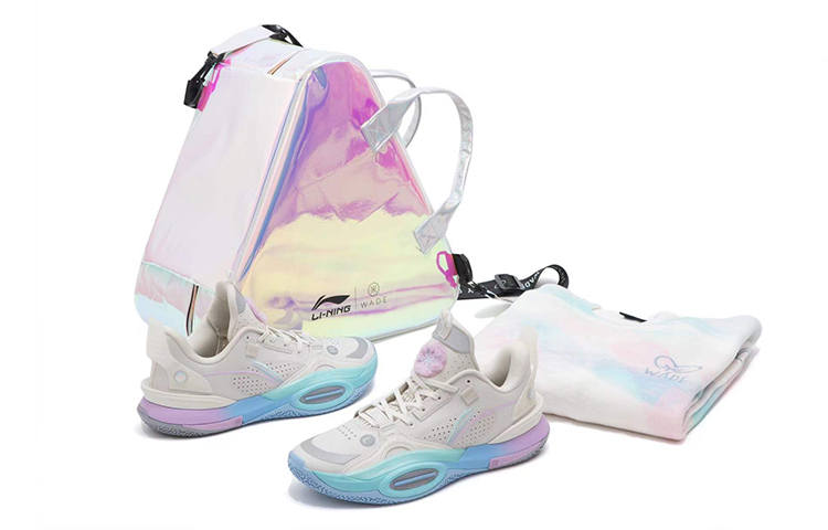 Li-Ning Li Ning All City 10 Cotton Candy Textile, Synthetic Leather, TPU