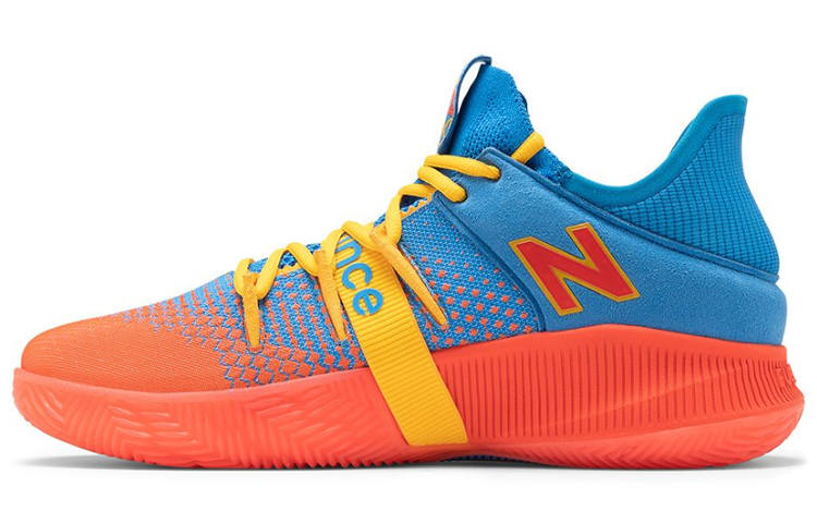 New Balance New Balance NB OMN1S Low Mesh Low top Vintage Basketball Shoes Women's Blue Orange