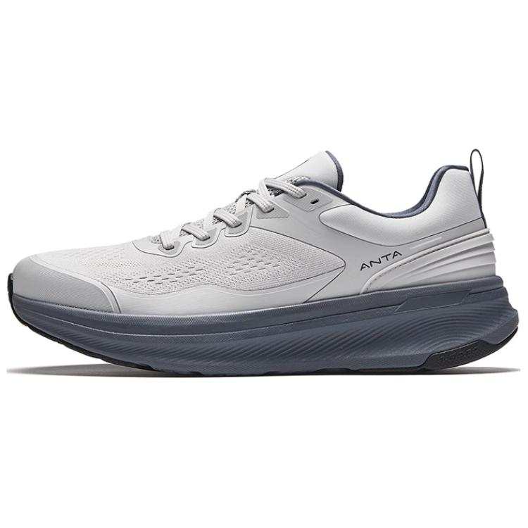 Anta Slip Resistant, Abrasion Resistant, Breathable Low top Training Shoes Men's Gray
