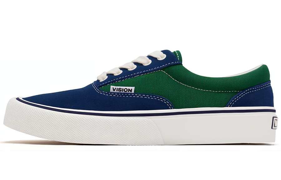 Vision Street Wear Trainers Plus Street Slip Resistant, Abrasion Resistant, Lightweight Low top Skateboard Shoes Unisex