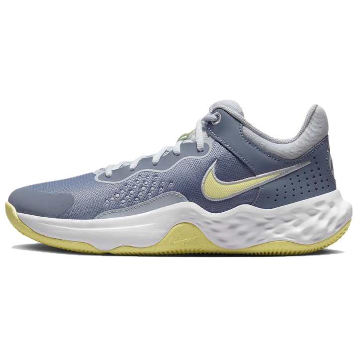 Nike Nike Fly By Mid 3 Cushioning Abrasion Resistant Breathable Low top Basketball Shoes Men's Gray Blue