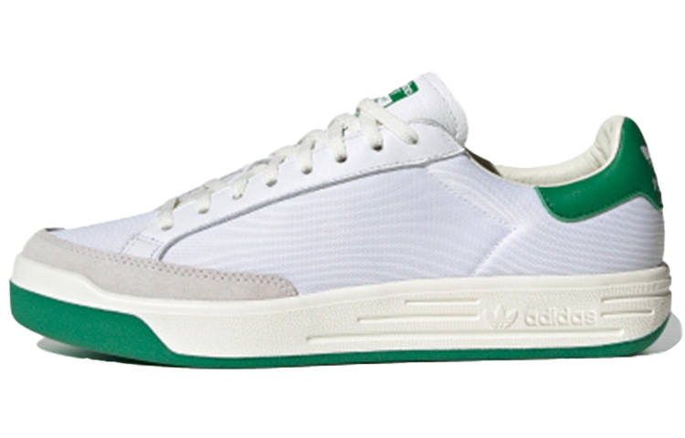 Adidas Originals Rod Laver Synthetic Leather, Split Suede Breathable Low top Skateboard Shoes Unisex