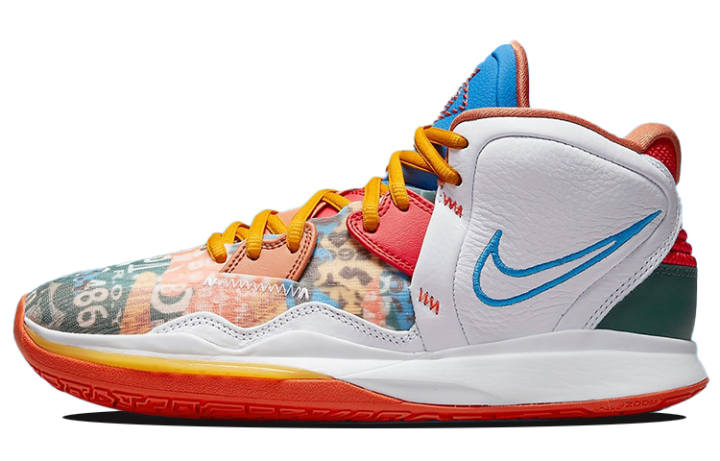 Nike Nike Kyrie 8 Infinity Textile, TPU Cushioning Slip Resistant Abrasion Resistant Coverage