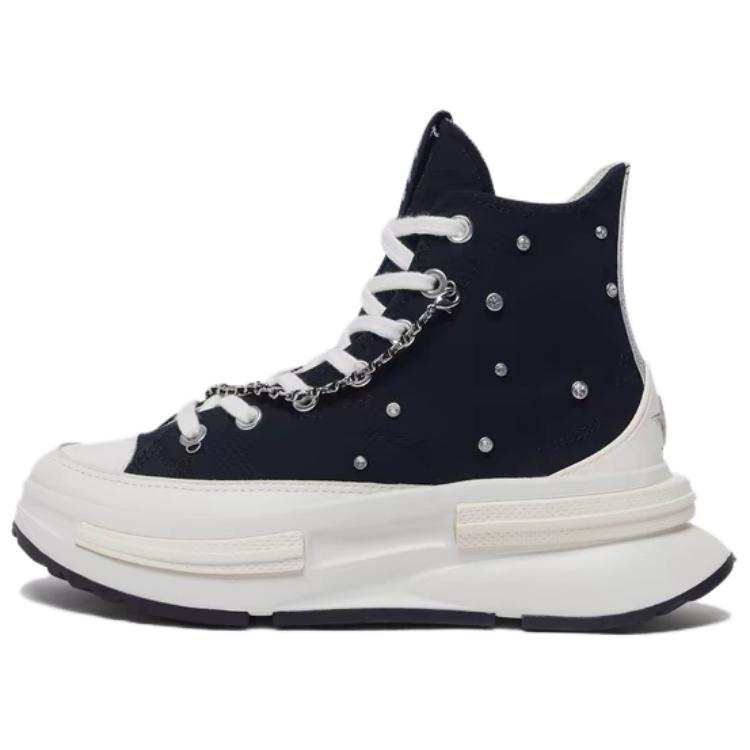 Converse Run Star Legacy CX High top Canvas Shoes Unisex Black