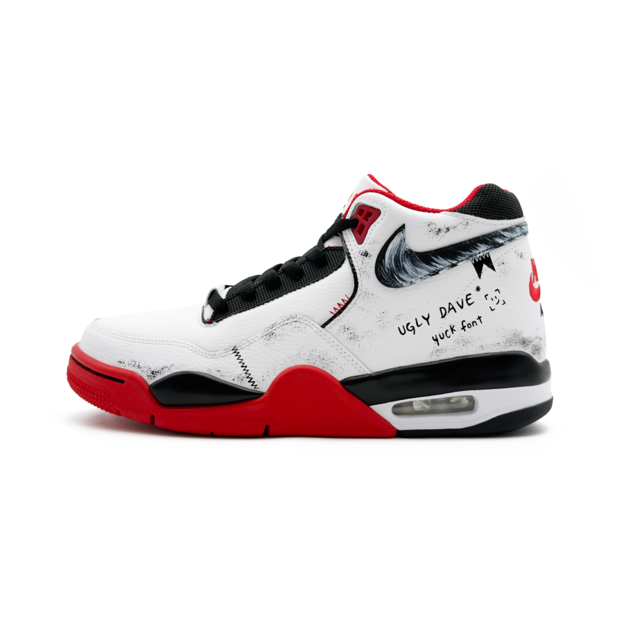 Nike Nike Flight Legacy Cushioning Abrasion Resistant Cushioning, Wear Resistant Mid top Vintage Basketball Shoes Men's