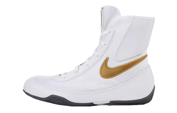 Nike Nike Machomai 2 Boxing Shoes 'White Metallic Gold Cool Grey'