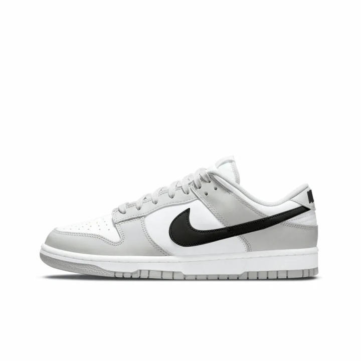 Nike Nike Dunk Slip Resistant Abrasion Resistant Low top Skateboard Shoes Men's Black Gray
