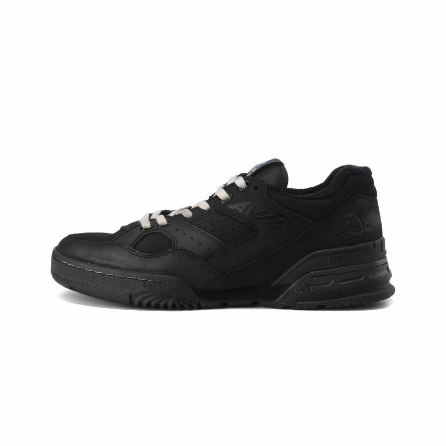 AVIA HUAXUEZHIPIN x AVIA 855 Archive By Chemist's ThriftStore Comfortable Low top Vintage Basketball Shoes Unisex Dark Gray