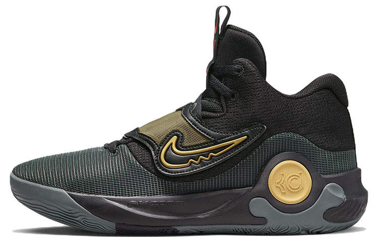 Nike Nike KD Trey 5 X Cushioning Slip Resistant Abrasion Resistant Coverage Support Mid top Basketball Shoes Unisex