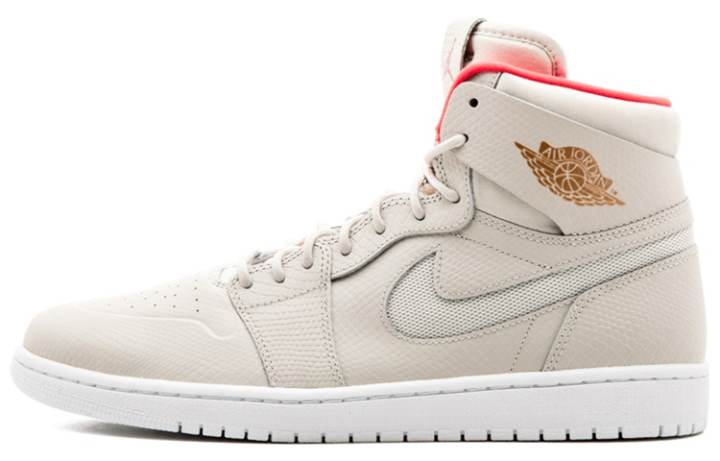 Jordan Jordan 1 Retro High Nouveau Pure Platinum Bright Crimson