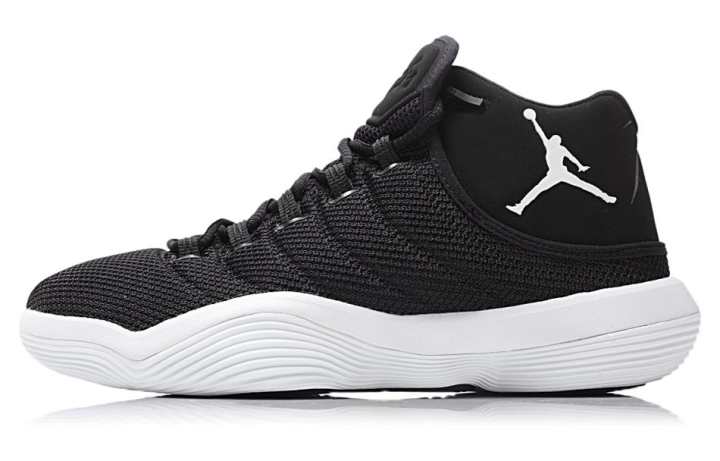 Jordan Air Jordan SUPER.FLY 2017 Pfx Black WHITE PURE Platinum 'Black White'
