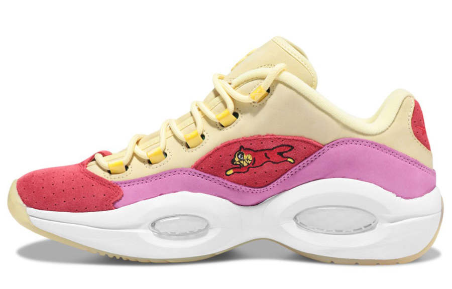 Reebok Question Bbc Ice Cream x Question Reebok Low 'Yellow Red'