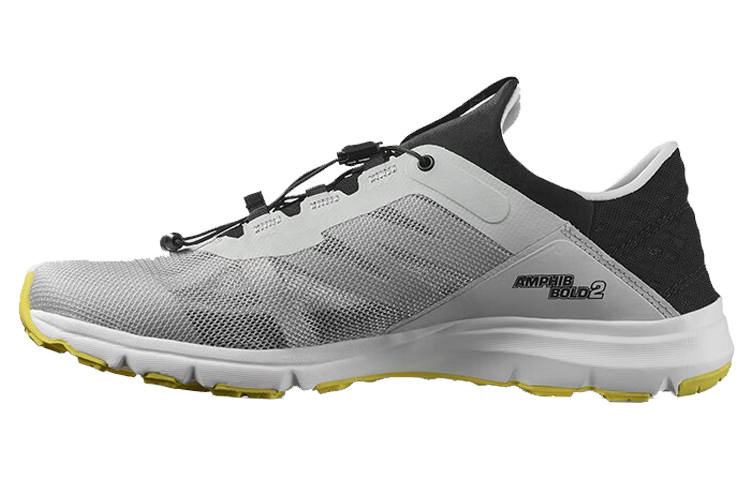 SALOMON Amphib Bold 2.0 Fabric Slip Resistant Odor Resistant Grip Rebound Lightweight Outdoor Shoes Men's Gray