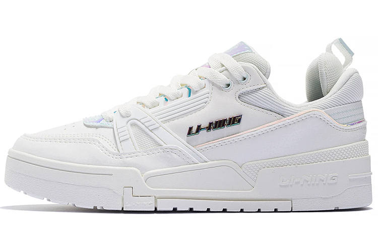 Li-Ning Li Ning 001 BTC Low top Skateboard Shoes Women's White Blue