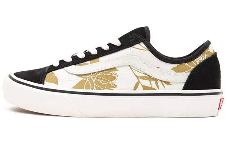 Vans Island Floral Style 36 Decon Sf 'Black White Brown'