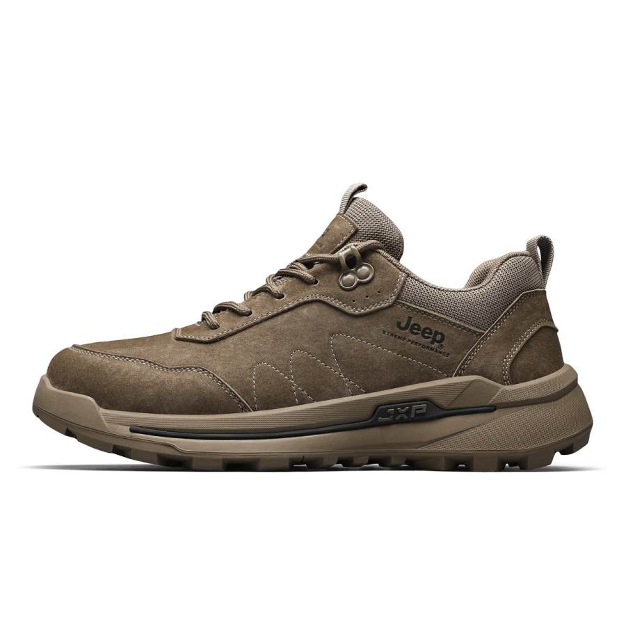 Jeep Cushioning Abrasion Resistant Coverage Lightweight Low top Mountaineering Shoes Unisex
