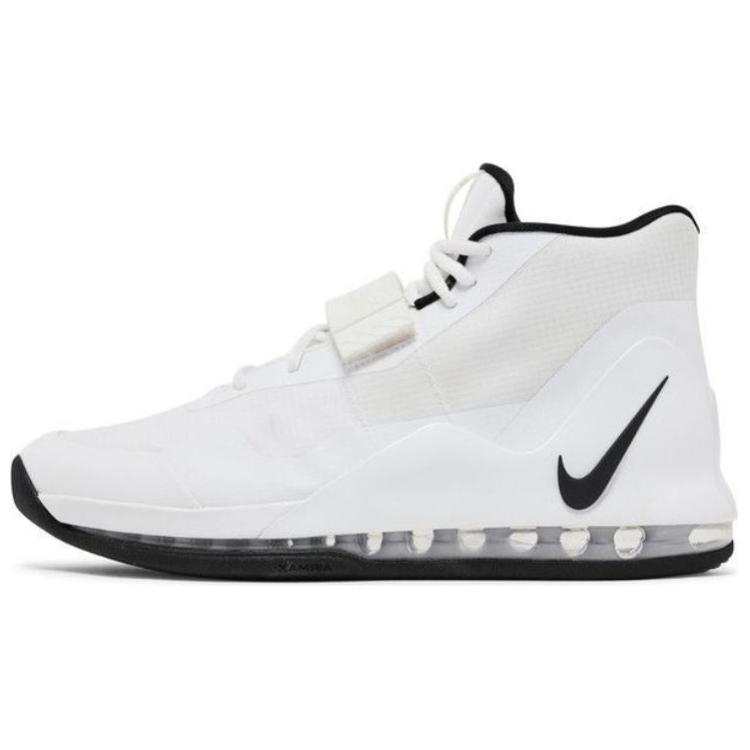 Nike Nike Air Force Ma Slip Resistant Abrasion Resistant High top Basketball Shoes Men's White