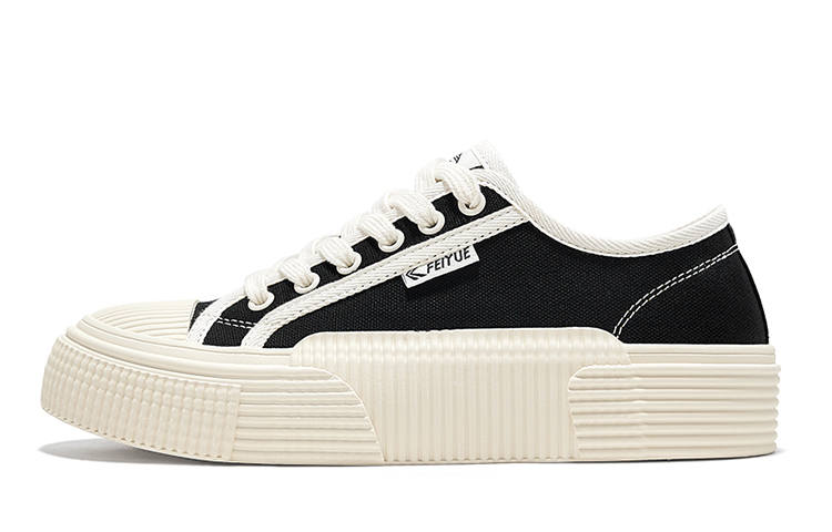 FEIYUE Low-top Canvas Shoes Women's Black