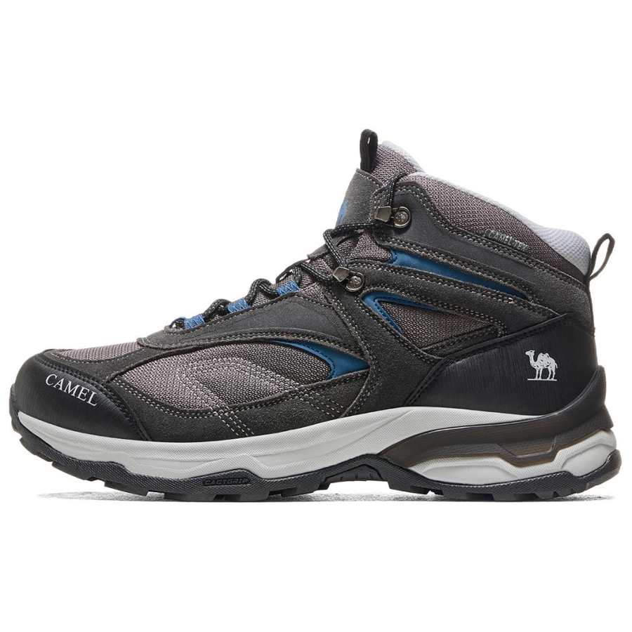 CAMEL Outdoor Sports Waterproof Cushioning Mid top Mountaineering Shoes Men's