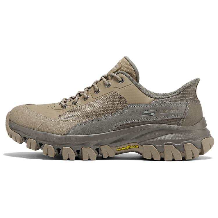 Skechers OUTDOOR WOMENS Cushioning Breathable Support Rebound Low top Mountaineering Shoes Women's Brown