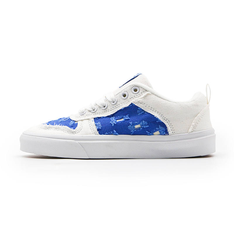 YIGUANG I'm Shopping Starry Fantasy Realm Anti-Slip Wear-Resistant Breathable Lightweight Low-Top Skateboard Shoes Unisex Blue