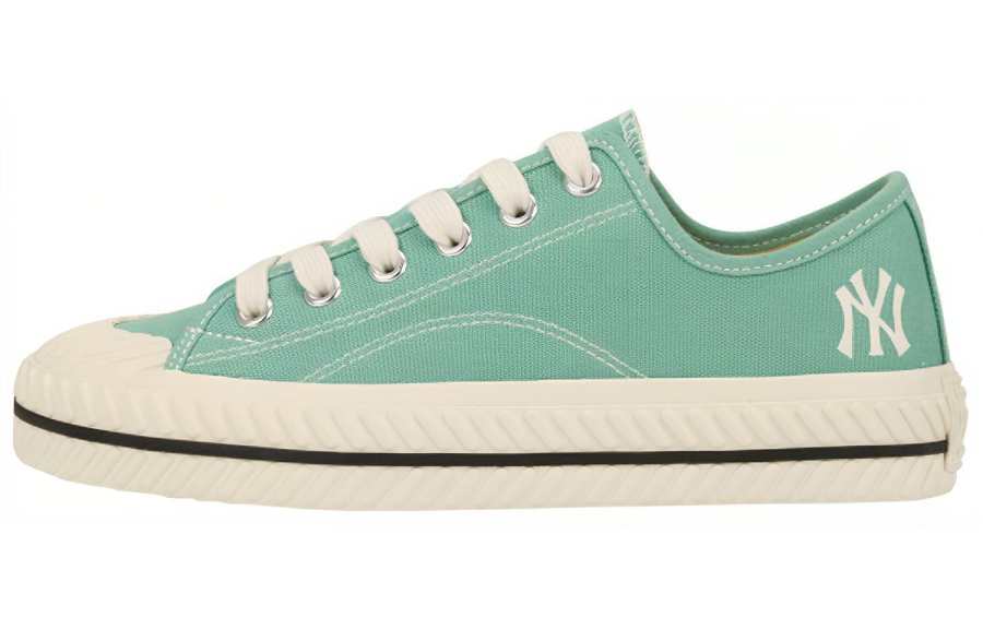 MLB Playball Slip Resistant Abrasion Resistant Low top Canvas Shoes Unisex Green