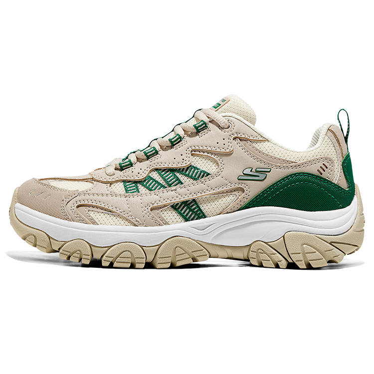 Skechers Awaken Mountain 2.0 Low top Hiking Shoes Women's Beige Green