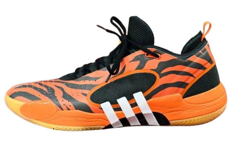 Adidas Adidas D.O.N. Issue #5 PE Abrasion Resistant Mid top Basketball Shoes Men's Orange Black White
