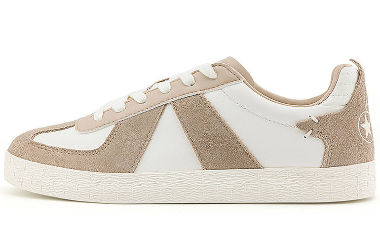 Kappa Low top Skateboard Shoes Unisex White Brown