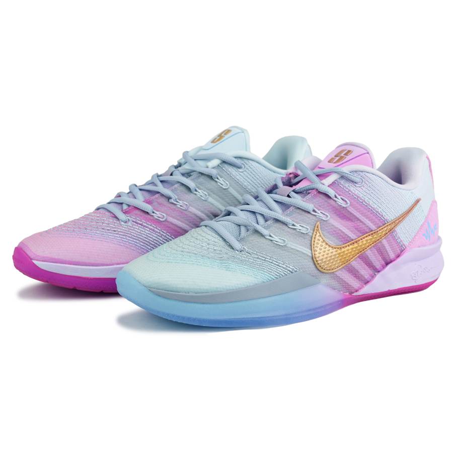 Nike Nike Sabrina 3 Support Grip Low top Basketball Shoes Unisex Blue Pink