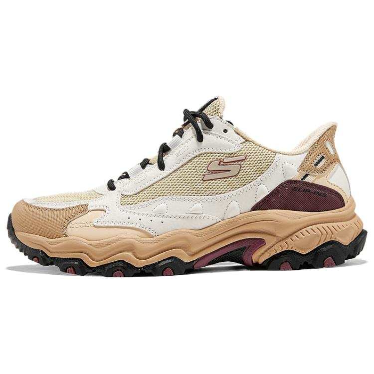 Skechers Abrasion Resistant Grip Low top Mountaineering Shoes Women's White Umber
