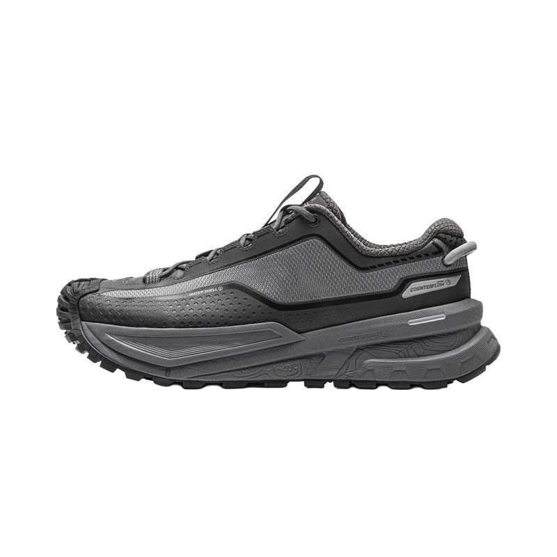 Li-Ning Li Ning Outdoor CF Tracing, Xingchuan Low top Hiking Shoes Unisex Obsidian Gray Elegance