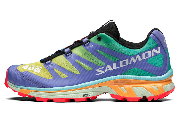 SALOMON XT 4 Comfortable Textile, Synthetic Leather Cushioning Slip Resistant Abrasion Resistant Breathable Low top