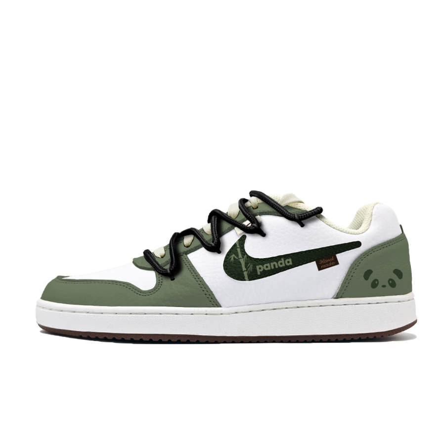 Nike Nike EBERNON National Treasure Panda Cushioning, Wear Resistant Low top Skateboard Shoes Men's