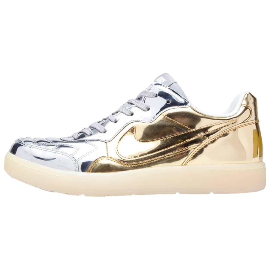Nike Nike Tiempo 94 Slip Resistant Abrasion Resistant Slip Resistant Abrasion Resistant Low top Skateboard Shoes Men's Gold