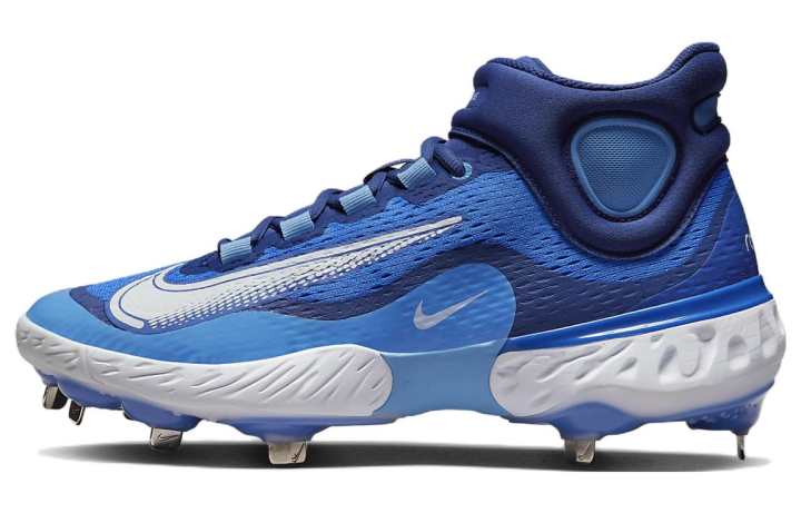 Nike Nike Alpha Huarache Elite 4 Mid 'Hyper Royal White'