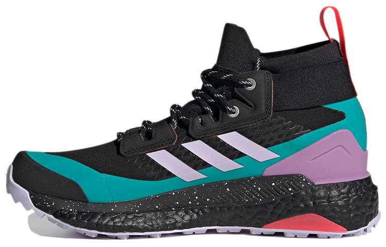 Adidas Adidas Terrex Free Hiker GORE TEX Breathable High top Hiking Shoes Women's Black Green