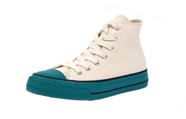 ISTEP Comfortable Abrasion Resistant Abrasion Resistant High top Canvas Shoes Women's Army Green