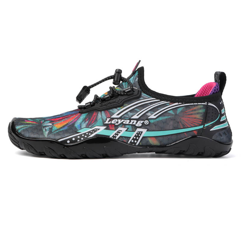 Leyang Low top Training Shoes Women's Colored Rhinestone Flower