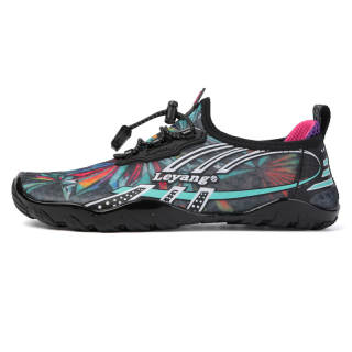 Leyang Low top Training Shoes Women's Colored Rhinestone Flower